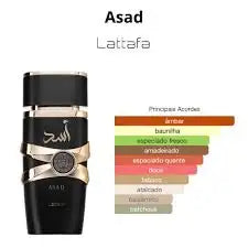 Perfume Arabe Asad Lattafa - 100ml Original