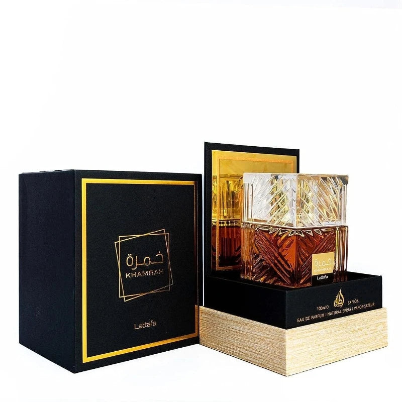 Lattafa Khamrah Qahwa 100ML EDT – Unisex Arabian Perfume Inspired by Dubai