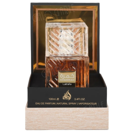 Lattafa Khamrah Qahwa 100ML EDT – Unisex Arabian Perfume Inspired by Dubai