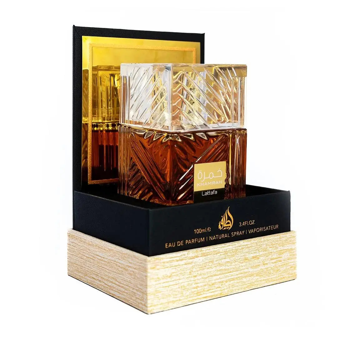 Lattafa Khamrah Qahwa 100ML EDT – Unisex Arabian Perfume Inspired by Dubai