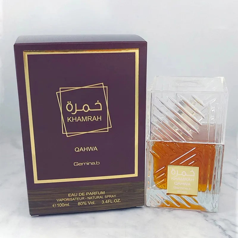 Khamrah Man EDP 100ML – Long-Lasting Unisex Perfume with Woody & Fresh Fougere Notes