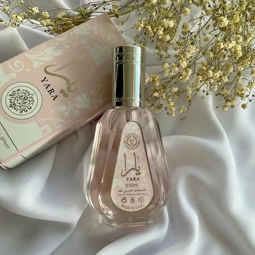 Yara Rosa Perfume for Women 50 Ml - Arab Fragrance - Ideal for Lovers of Sweet and Floral Perfumes