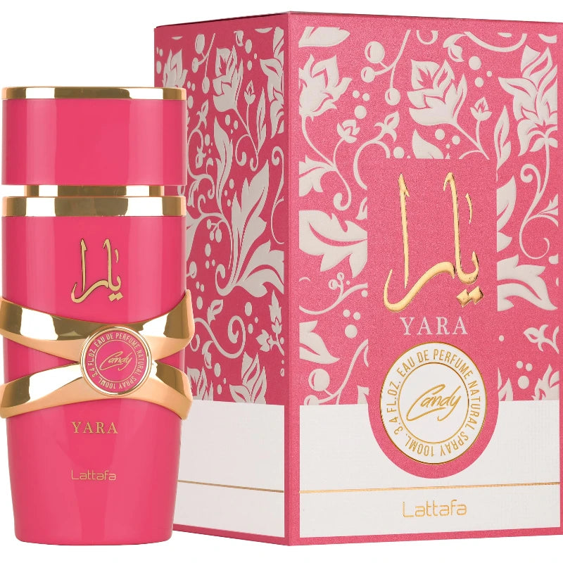 Lattafa Yara Candy EDP 100ML – Long-Lasting Floral Arabian Perfume for Women