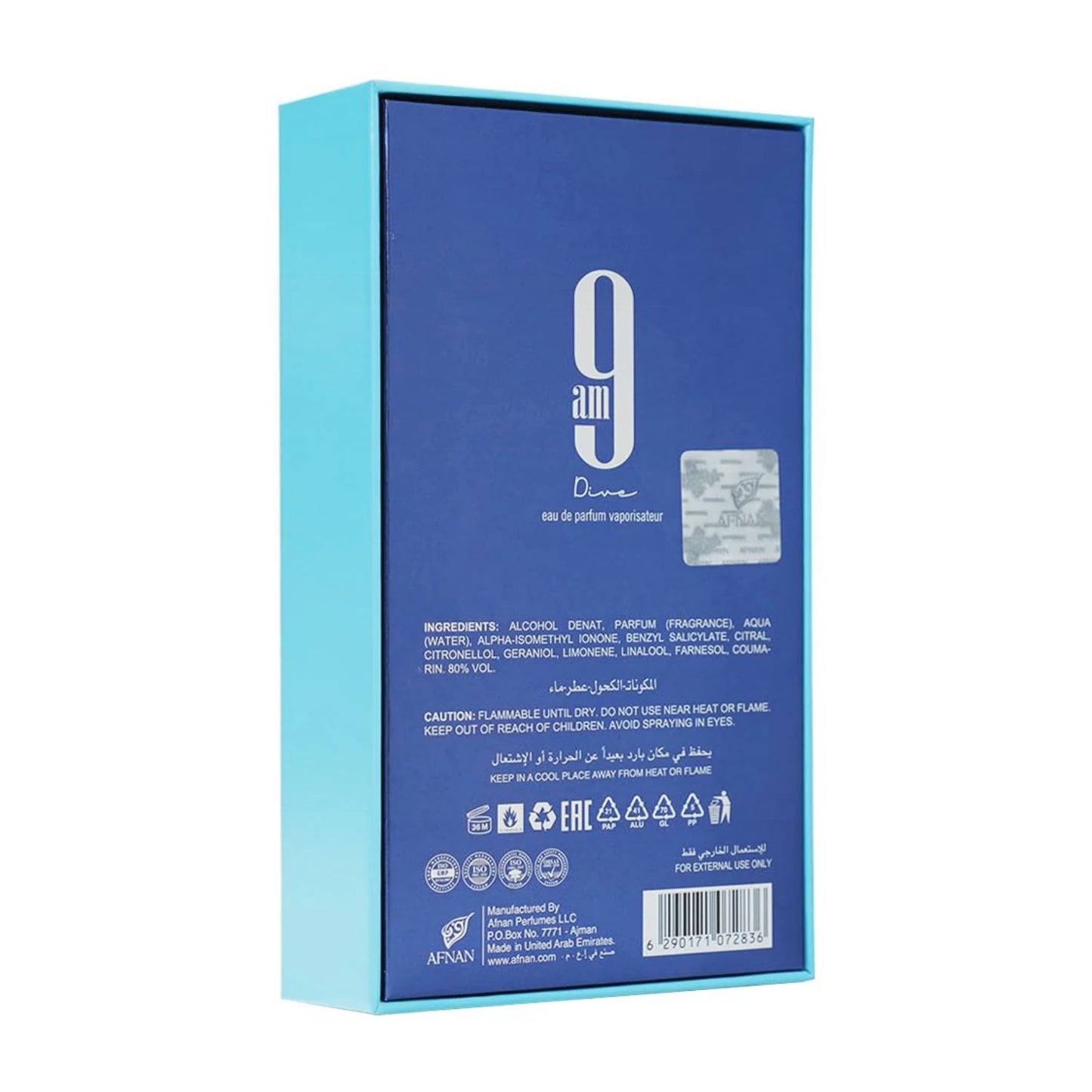 9PM Eau de Parfum – Long-Lasting Men’s Body Spray with Floral Scent, Perfect Gift