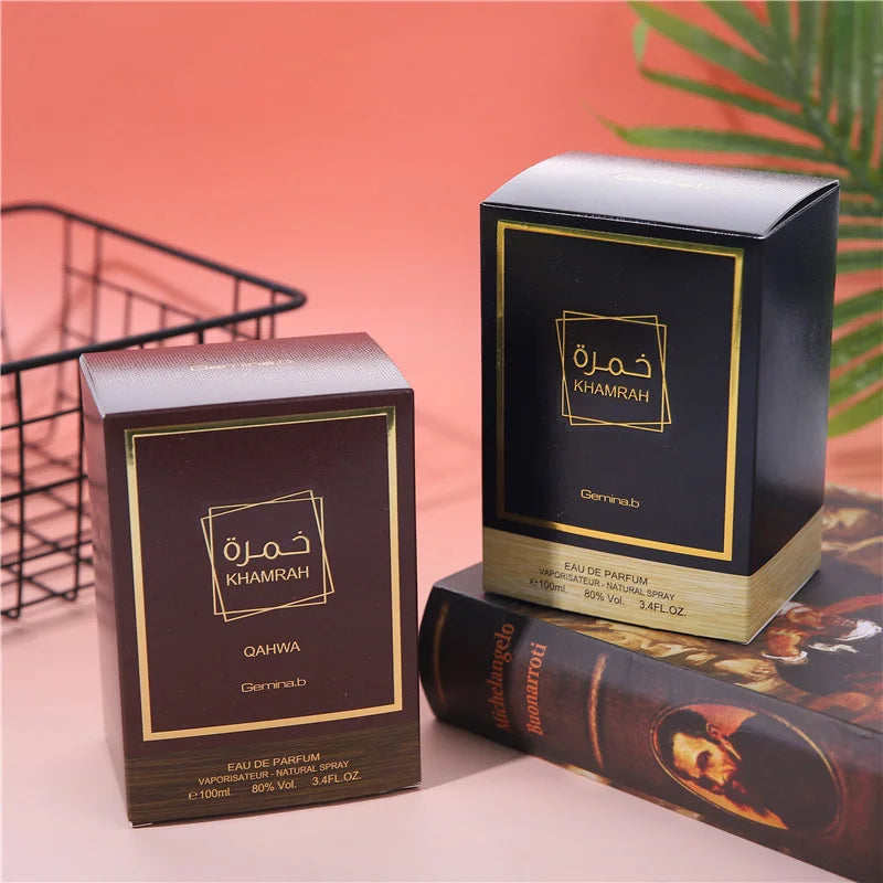 Khamrah Man EDP 100ML – Long-Lasting Unisex Perfume with Woody & Fresh Fougere Notes