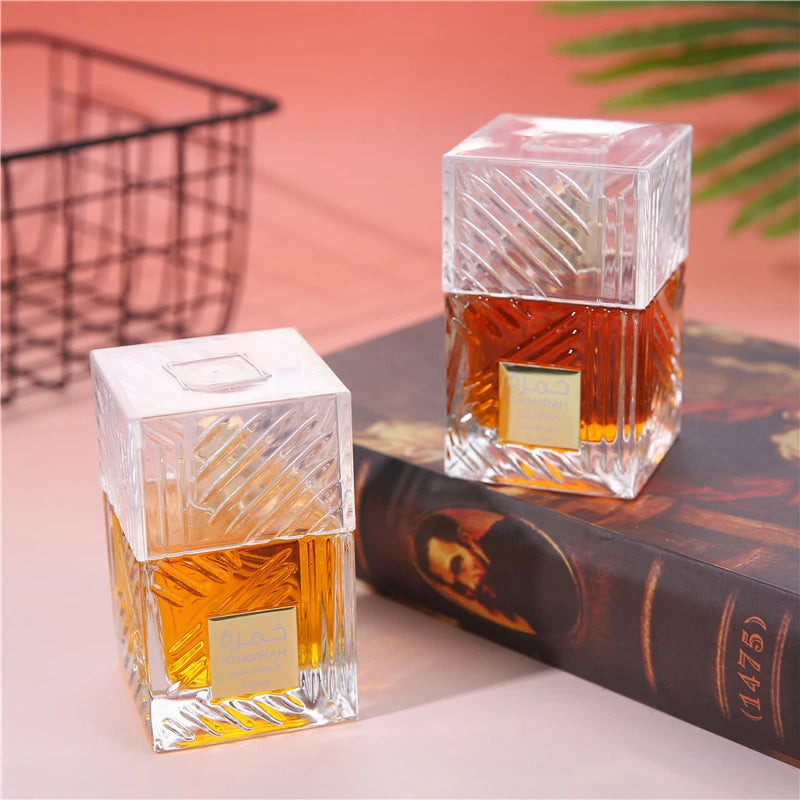Khamrah Man EDP 100ML – Long-Lasting Unisex Perfume with Woody & Fresh Fougere Notes